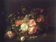 Rachel Ruysch flowers and lnsects USA oil painting reproduction